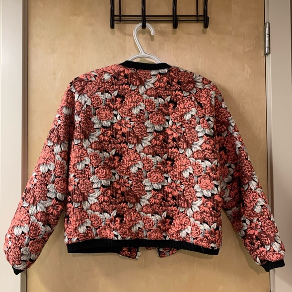 SANDRO PARIS floral print bomber jacket - Picture 5 of 6